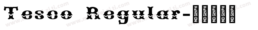 Tesco Regular字体转换